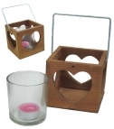 WoodenTealight Holder