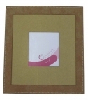 Faux Leather Frame