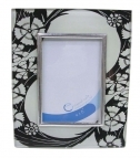 Glass Frame with Color Pattern