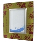 Glass Frame with Color Pattern
