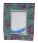 Glass Frame with Color Pattern