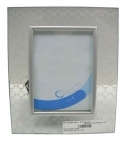 Glass Frame With Frosted Geometry Pattern